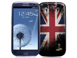 The Samsung Galaxy S3 (black) celebrates team GB