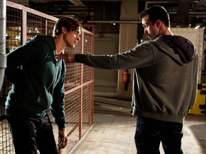 Brendan confronts Walker in Hollyoaks