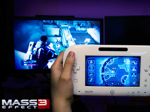 'Mass Effect 3' with Wii U GamePad