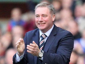 Rangers manager Ally McCoist during the Clydesdale Bank Scottish Premier League at Ibrox Stadium, Glasgow.