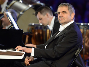 Rowan Atkinson appearing in the Opening Ceremony as the famous Mr. Bean