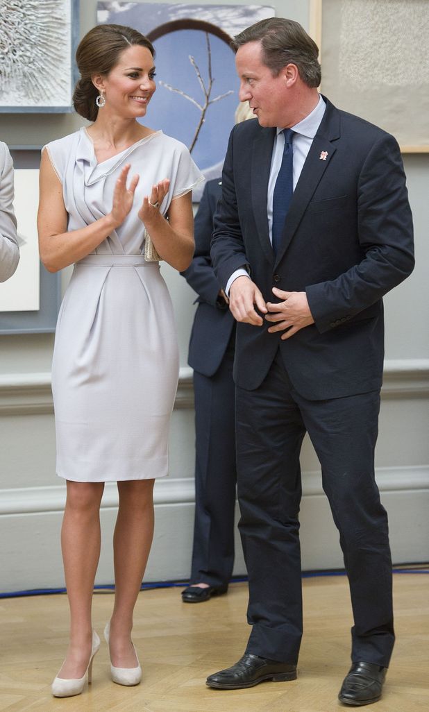 Duchess of Cambridge, David Cameron
