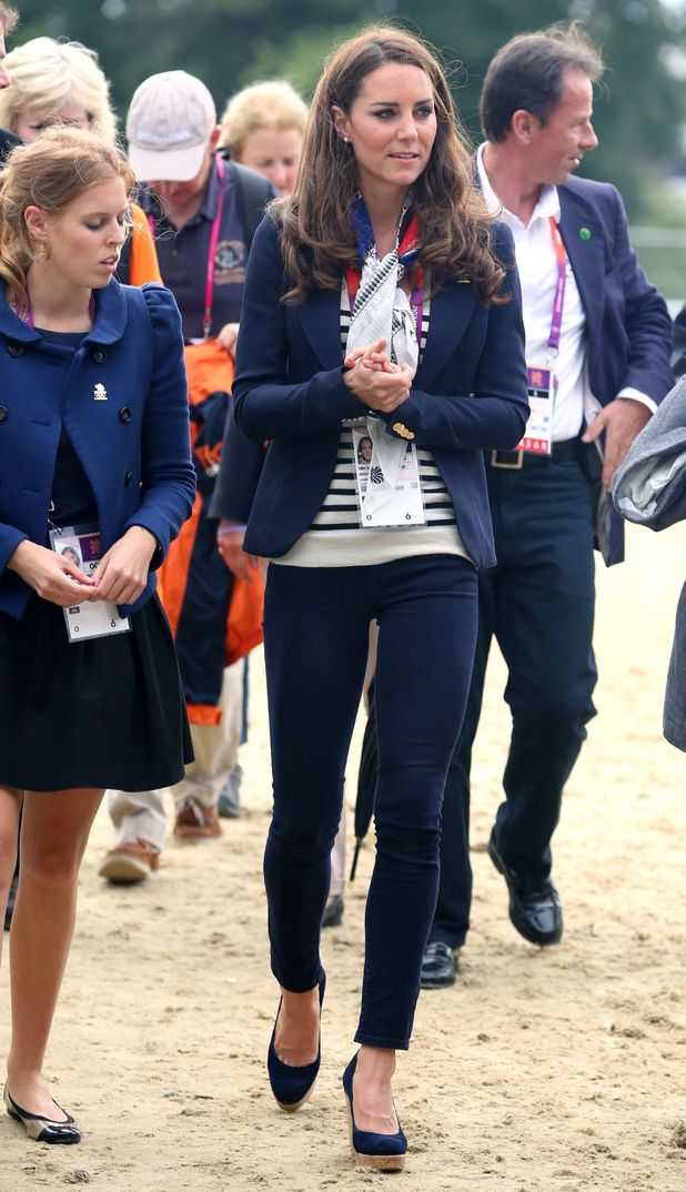 The Duchess of Cambridge and Princess Beatrice