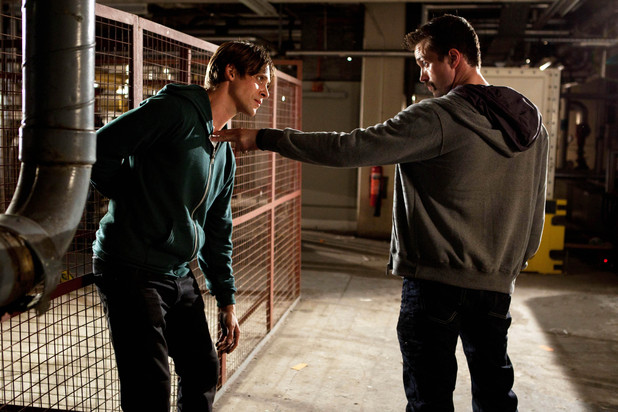 Brendan confronts Walker in Hollyoaks