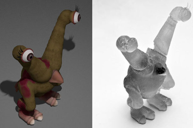 Game characters made real with 3D printing