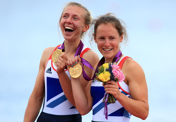 Great Britain's Sophie Hosking and Katherine Copeland 