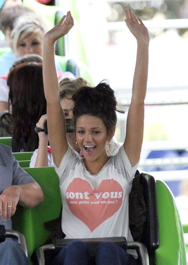 Michelle Keegan, Drayton Manor Theme Park, Staffordshire
