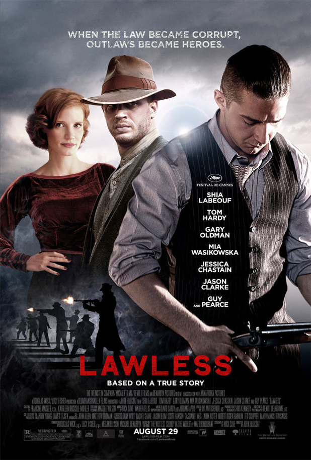 Tom Hardy and Shia LaBeouf in final 'Lawless' poster