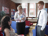 Gary and Izzy attend an adoption meeting, where their plans are instantly foiled when Izzy reveals that Gary has a criminal recorrd
