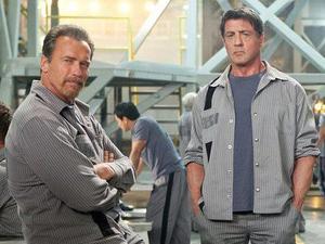 The Tomb - Arnold Schwarzenegger and Sylvester Stallone