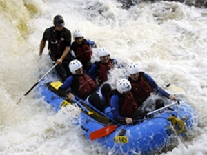 Brave prize: rafting