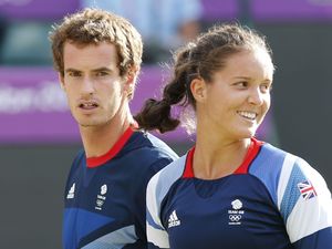 Andy Murray and Laura Robson, London 2012