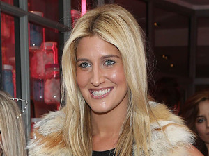 Made in Chelsea's Francesca Hull at the Candy Kittens launch party at Raffles
