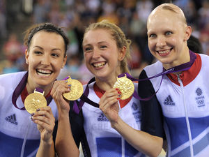 Joanna Roswell, Laura Trott and Dani King: Women's Team Pursuit (Cycling Track)