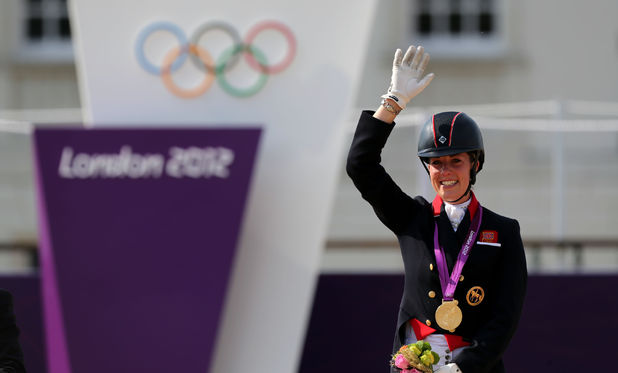 Charlotte Dujardin, individual equestrian dressage gold medal