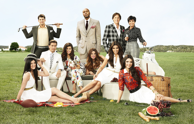 Promotional shot for Keeping Up With The Kardashians