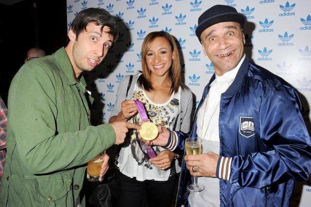 Example, Jessica Ennis and Goldie