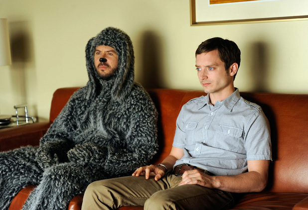 Jason Gann and Elijah in 'Wilfred'