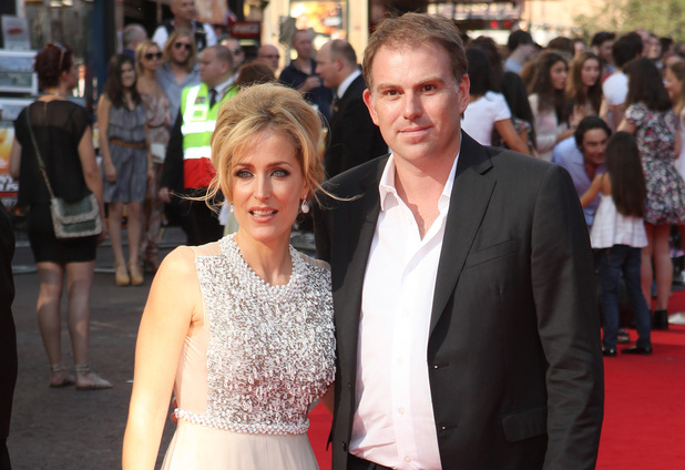 Gillian Anderson and Mark Griffiths, October 2011