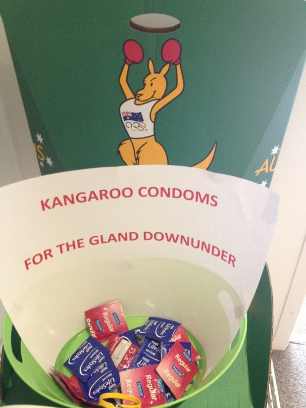 Unofficial Olympic Condoms