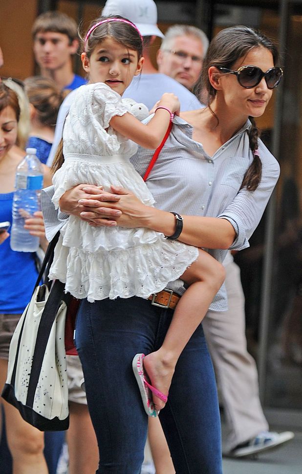 Suri Cruise and Katie Holmes