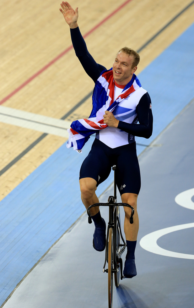 Chris Hoy London 2012 Team GB Olympic Gold Medals Digital Spy