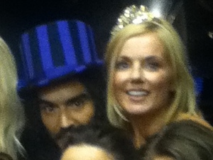 Spice Girls with Russell Brand at the Olympics