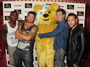Blue and Pudsey for Children in Need's POP Goes the Musical