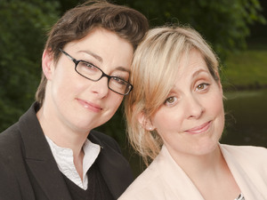 Great British Bake Off 2012 contestants: Presenters Sue Perkins and Mel Giedroyc