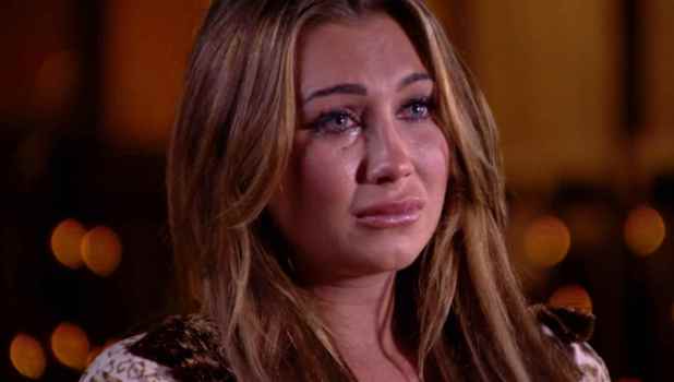 Lauren Goodger in TOWIE.