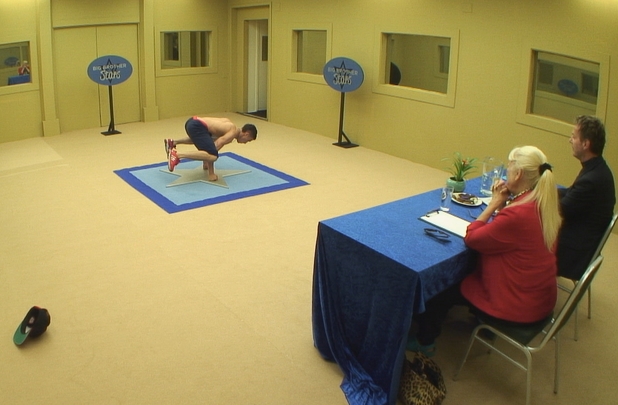 Ashley displays his talents.