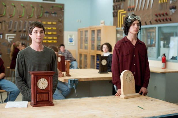 The Perks of Being a Wallflower Logan Lerman Ezra Miller