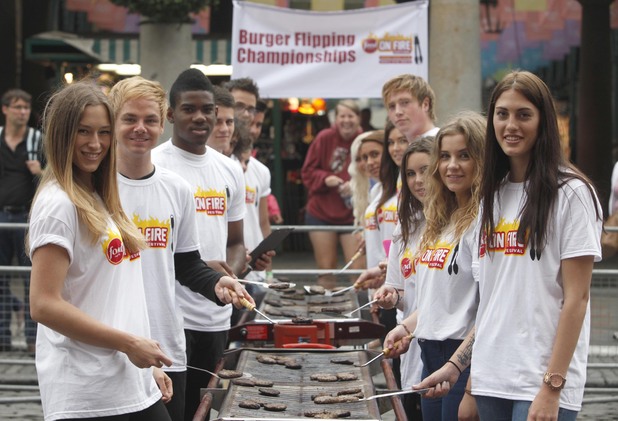 Burger Flipping for Food Network