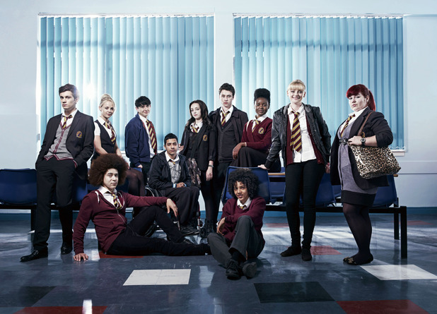Waterloo Road series eight cast shot