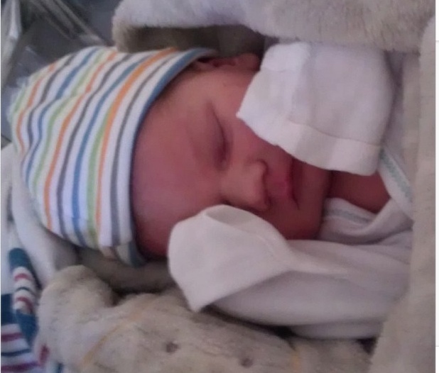 Tiffany Thornton and Chris Carney welcome their son Kenneth James