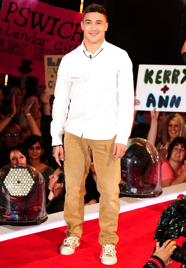 Ashley McKenzie enters the Celebrity Big Brother house