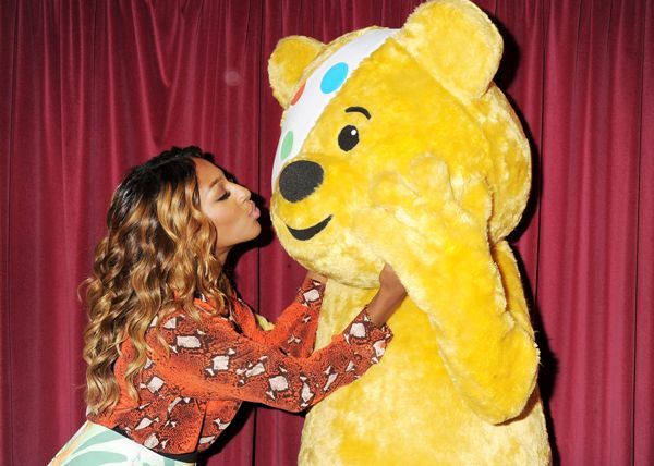 Alexandra Burke and Pudsey