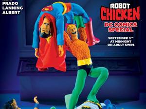Aquaman #13 Robot Chicken cover