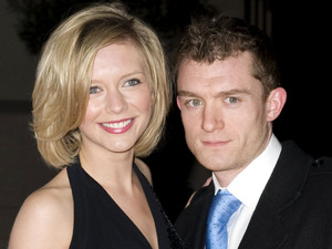 Rachel Riley and Jamie Gilbert