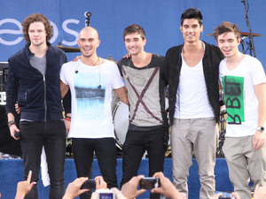 The Wanted perform in Central Park as part of ABC's 'Good Morning America' Summer Concert Series.