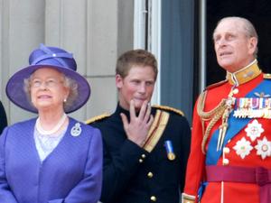 Prince Harry, The Queen, Prince Phillip