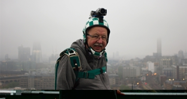Michael Fish BASE jump