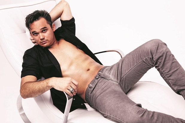 Gareth Gates poses for Now magazine