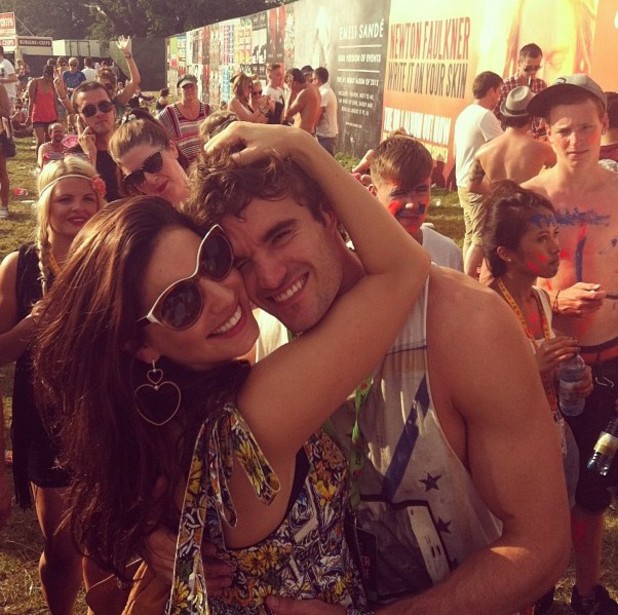 Kelly Brook, Thom Evans, twitter