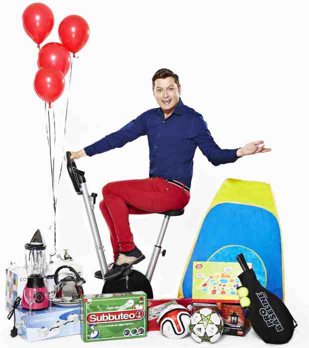 Brian Dowling teams up with Argos.