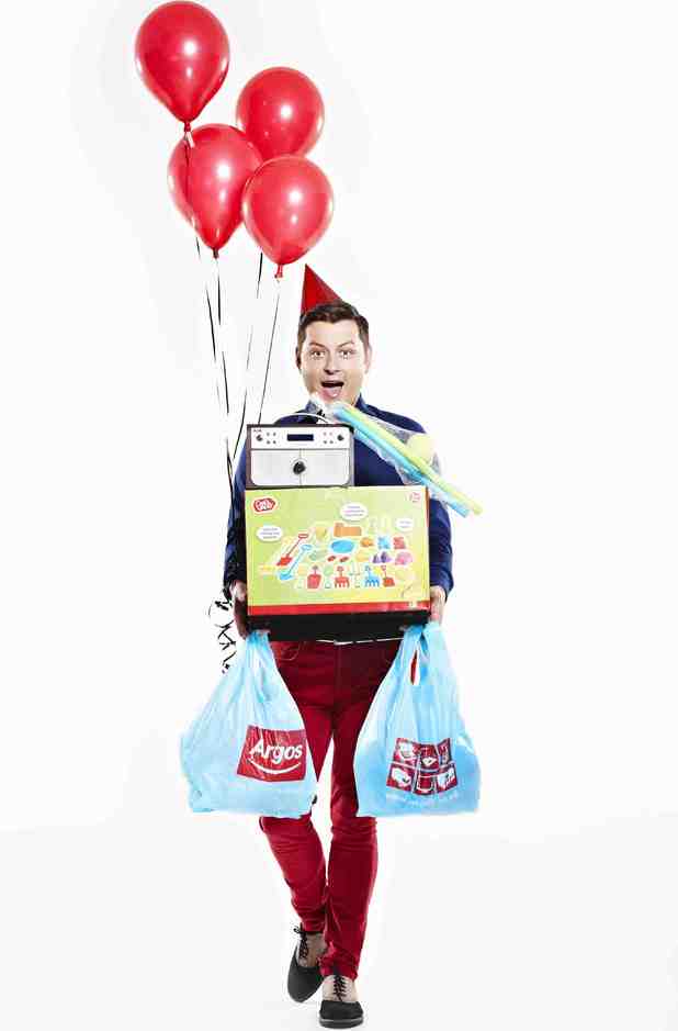 Brian Dowling teams with Argos.