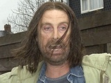Frank Gallagher (David Threlfall) on the set of 'Shameless'