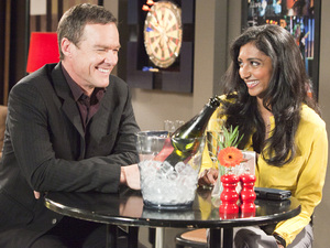 Paul and Priya bond in Neighbours