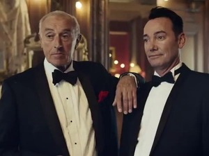 Len Goodman and Craig Revei Horwood in the Strictly Come Dancing 2012 trailer.