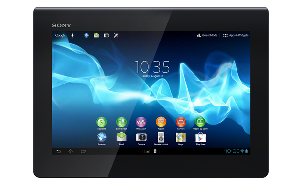 Sony Xperia S Ice Cream Sandwich tablet